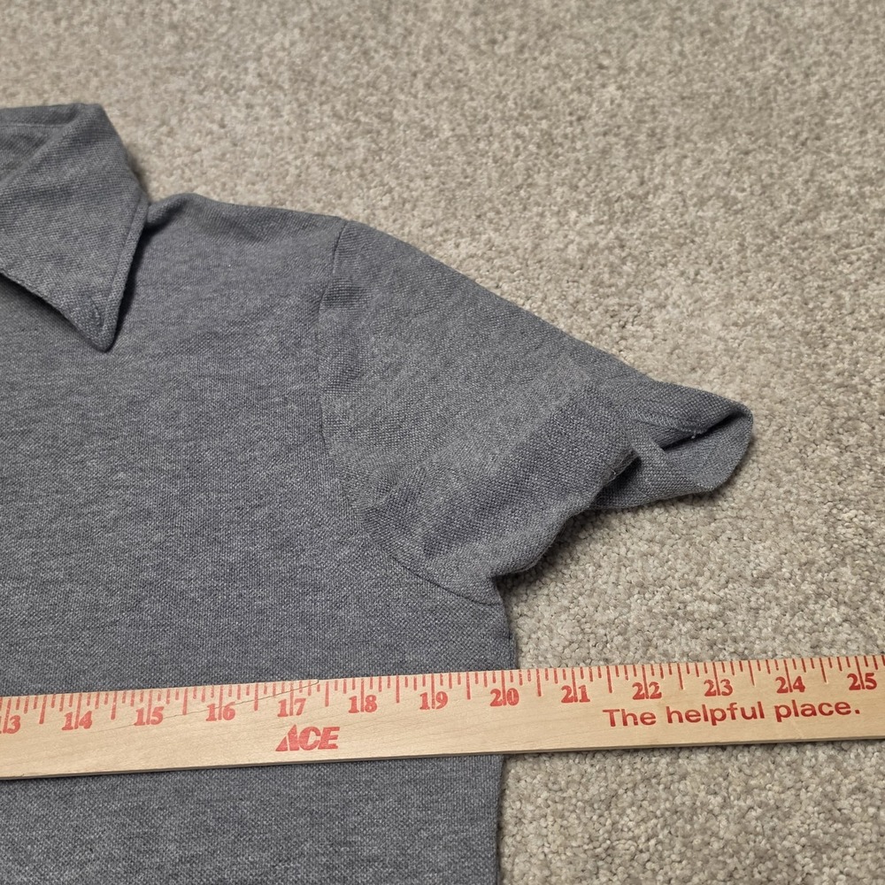 Spier & Mackay Polo Shirt Lot of 2 Men's Medium Gray Mauve 100% Cotton Short Fit - Picture 5 of 10